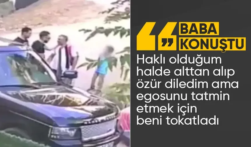 Çocuklarının Gözü Önünde Tokatlanan Baba Konuştu