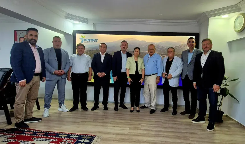 AGF'den Kaymakam Solmaz’a Nezaket Ziyareti