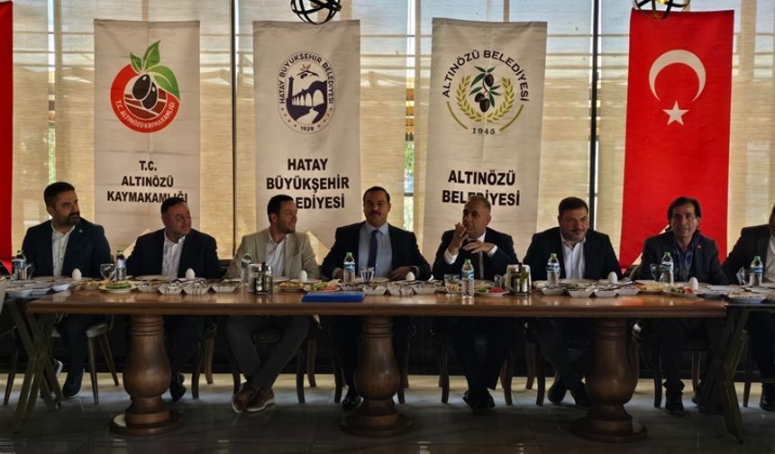 Altınözü Zeytin ve Zeytinyağı Festivali Basına Tanıtıldı