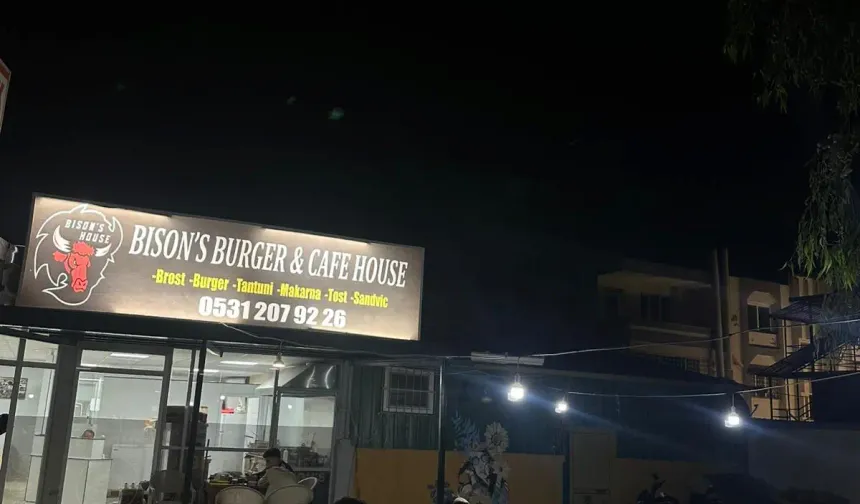 Bison's Burger & Cafe House Tomruksuyu'nda Hizmete Girdi!