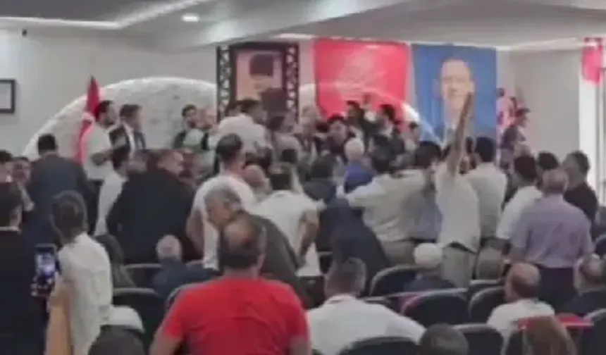 CHP Samandağ İlçe Kongresinde Yumruklar Konuştu!