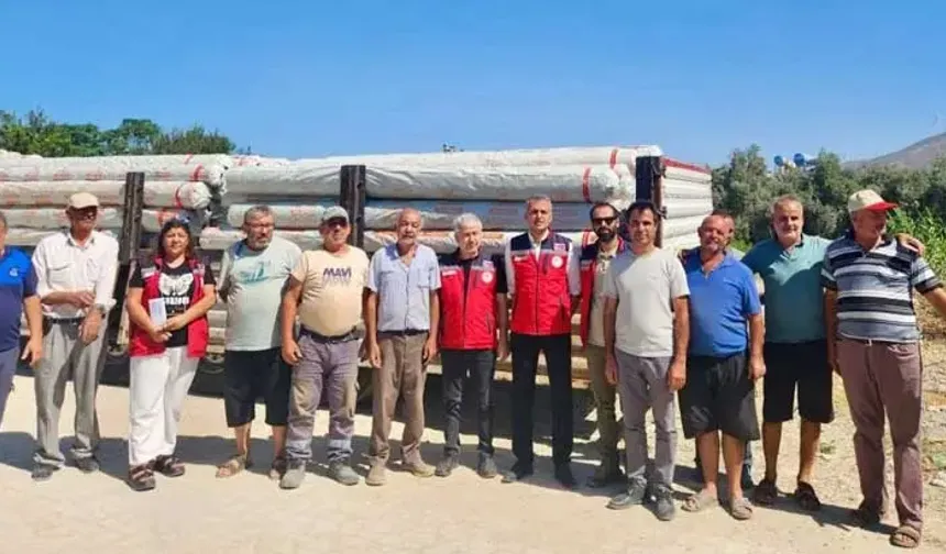 Hataylı Üreticilere Sera Örtüsü Dağıtımı