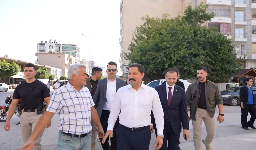Hatay Valisi Mustafa Masatlı Payas Esnafını Ziyaret Etti