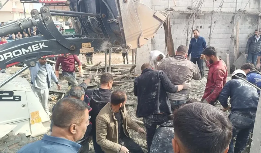 Beton Dökümü Sırasında Göçük: 2 İşçi Öldü!