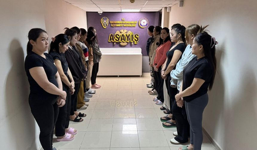 Hatay’da Spa Baskını: 14 Kişi Deport Ediliyor