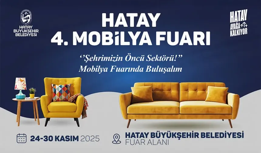 Hatay'da Mobilya Fuarı İçin Geri Sayım Başladı!