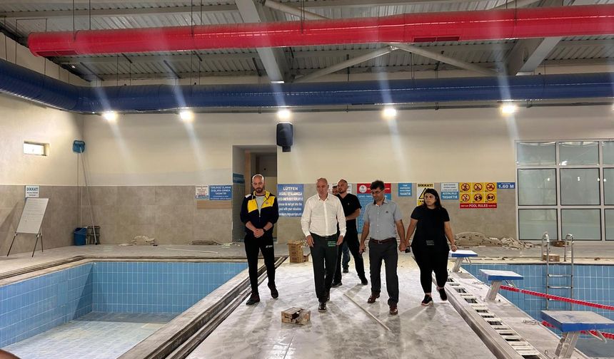 Osmaniye Gençlik ve Spor İl Müdürü Çebi, Kadirli'de incelemelerde bulundu