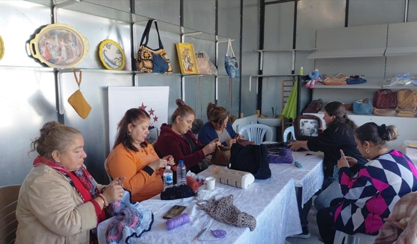 Samandağ’da Kadınların El Emeği Güce Dönüşüyor