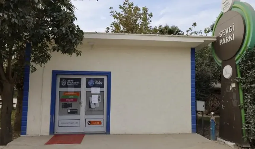 Defne Sevgi Parkı'na İnşa Edilen Yapının Ne Olduğu Ortaya Çıktı!