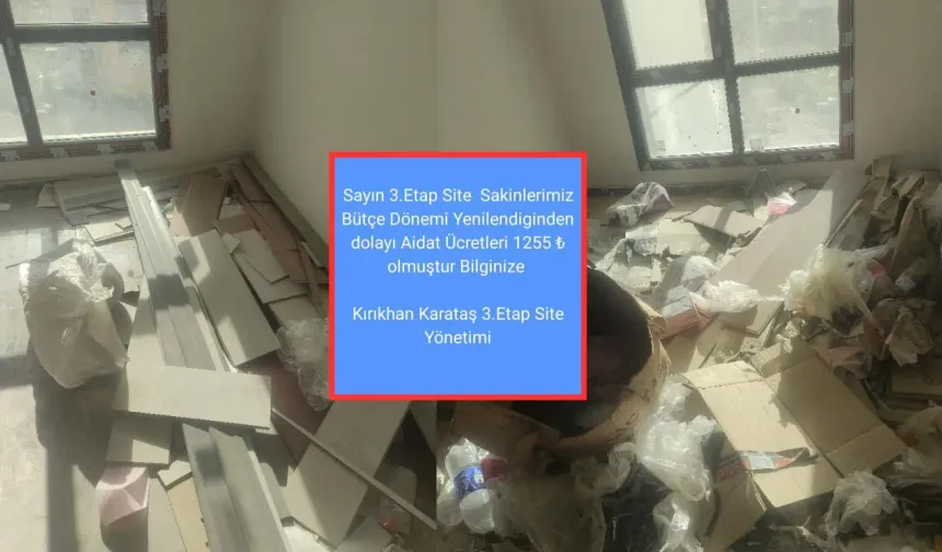 Hataylı TOKİ Sakinlerinden Tepki: “Biz Bu Parayı Neye Veriyoruz?”