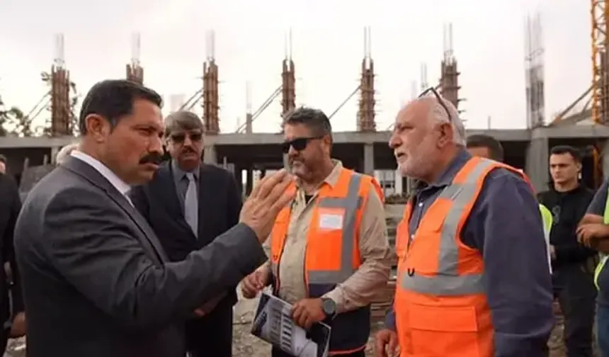 Hatay Valisi Masatlı’dan Yatırım Şantiyelerine Ziyaret