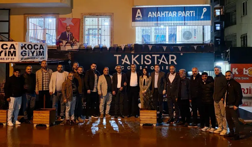 Hatay Reyhanlı'da Anahtar Parti’ye Yoğun Katılım