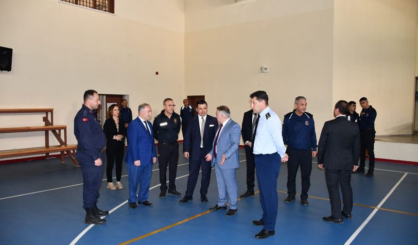 Anamur Ceza İnfaz Kurumlarında üretim, rehabilitasyon ve sosyal yaşam yerinde incelendi