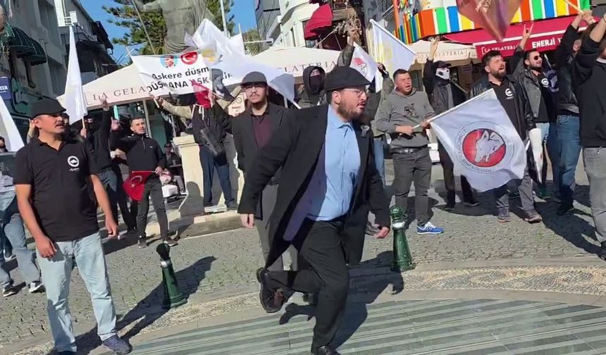 Antalya’da muhalif görüşlü gruplar arasında tartışma