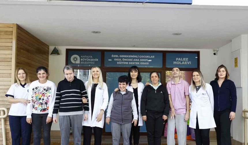 Büyükşehir’in "Mola Evleri" özel bireylerin ailelerine nefes aldırıyor