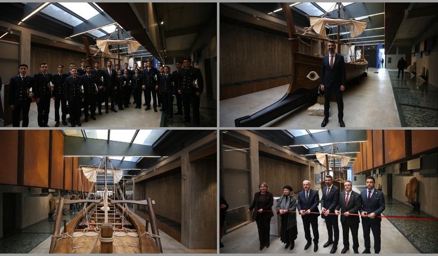 Çanakkale'de Troya Müzesi Denizcilik Sergi Alanı açıldı