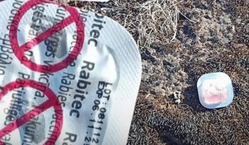 Havadan İlaç Atılıyor! Sakın Dokunmayın