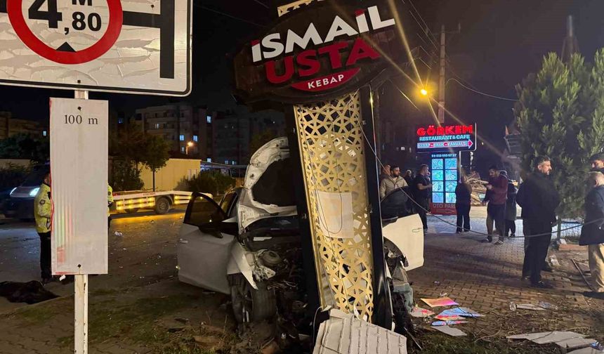 Kaza yapan sürücü aracı bırakıp kayıplara karıştı