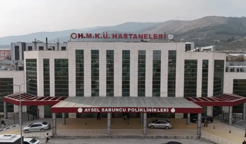 MKÜ Hastanesi Bölgenin Sağlık Yükünü Hafifletti