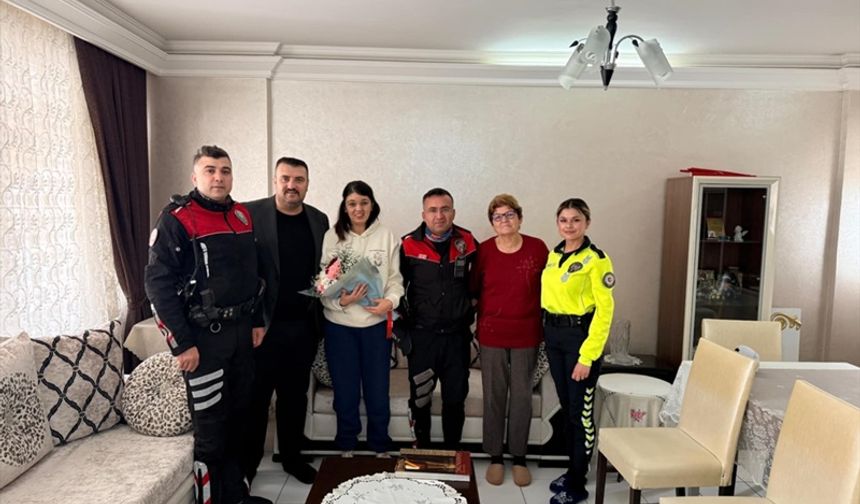 Samandağ İlçe Emniyet Müdürün'den  engelli bireylere ziyaret