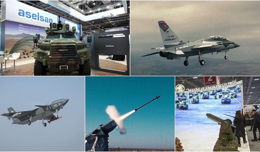 SIPRI'nın ilk 100 savunma sanayisi şirketi listesinde 5 Türk firması yer aldı