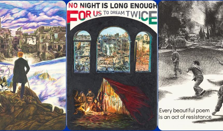 'Sürgündeki Zeytin Ağacına Posterler' sergisi 15 Aralık'ta Londra'da açılacak