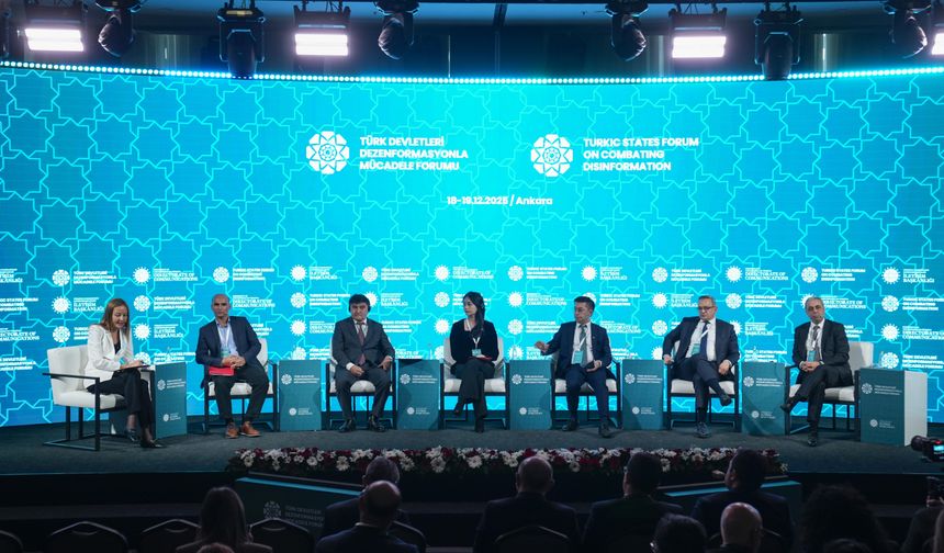 Türk Devletleri Dezenformasyonla Mücadele Forumu'nda medyanın gelecek inşasındaki rolü vurgulandı