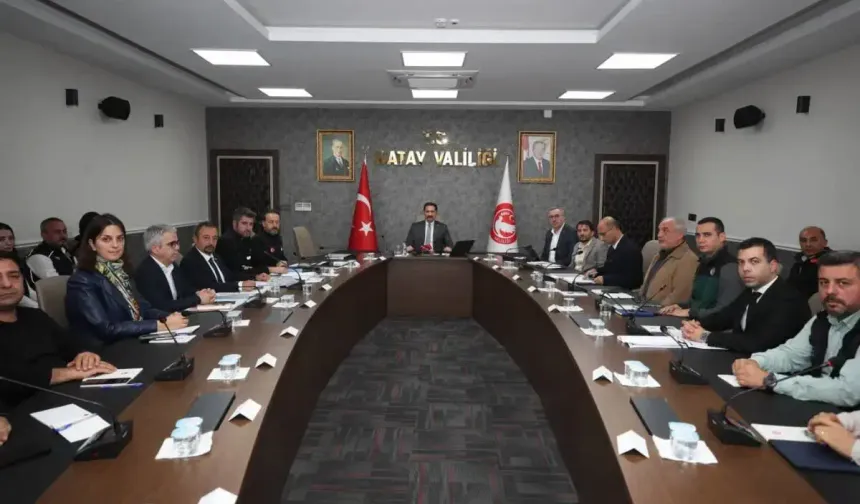 Hatay’da Kalıcı Konutlar İçin Kritik Toplantı!