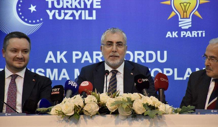 Çalışma ve Sosyal Güvenlik Bakanı Işıkhan: İşsizlik oranı son 25 yılın en düşük seviyesine geriledi