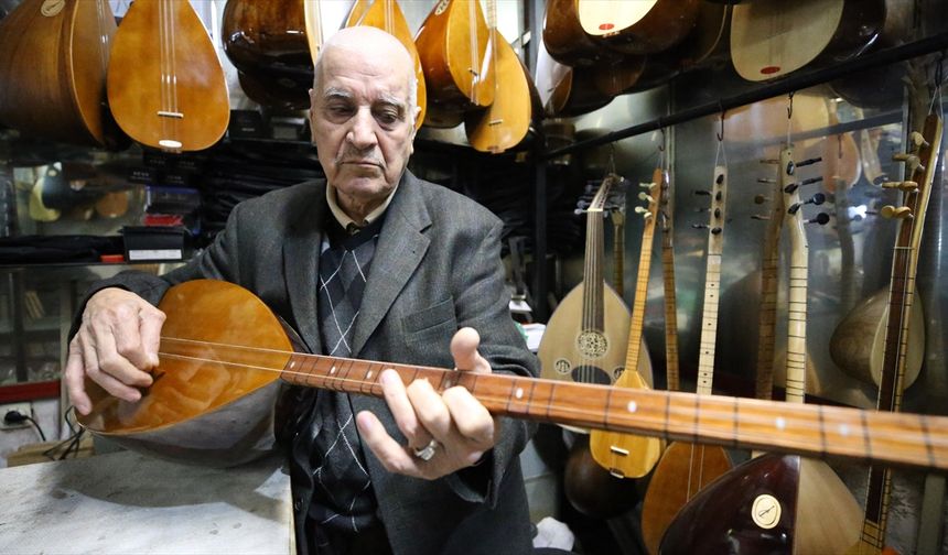 Edirneli Ramadan usta hayatını saz ve müziğe adadı