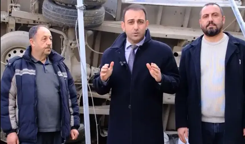 Başkan Özgün, Dursunlu’daki Kaza Yerinde İncelemelerde Bulundu!