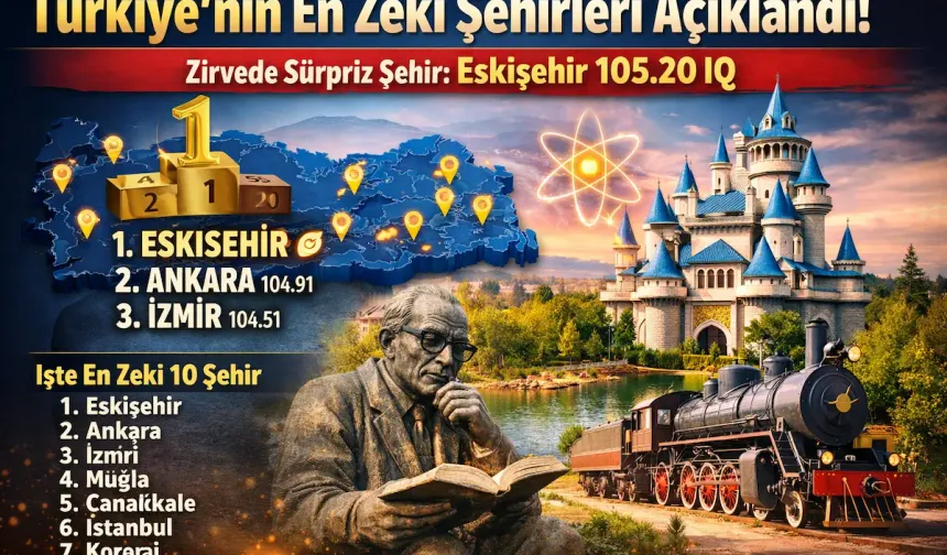 Türkiye’nin En Zeki Şehri Belli Oldu!