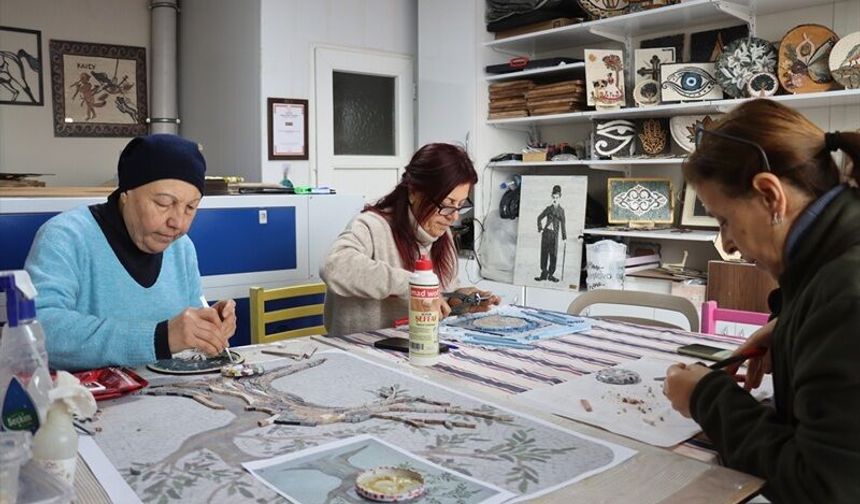 Hataylı Kadınların Mozaiği Avrupa’ya Açıldı