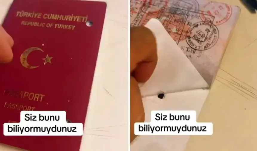Pasaportlara Çip Mi Takıldı? Video İnfial Yarattı!