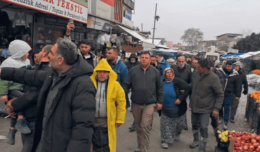 Antakya Perşembe Pazarı Boşaltılıyor