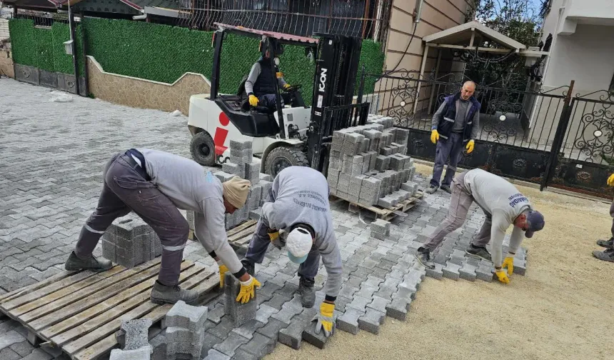 Samandağ’da Yol Seferberliği