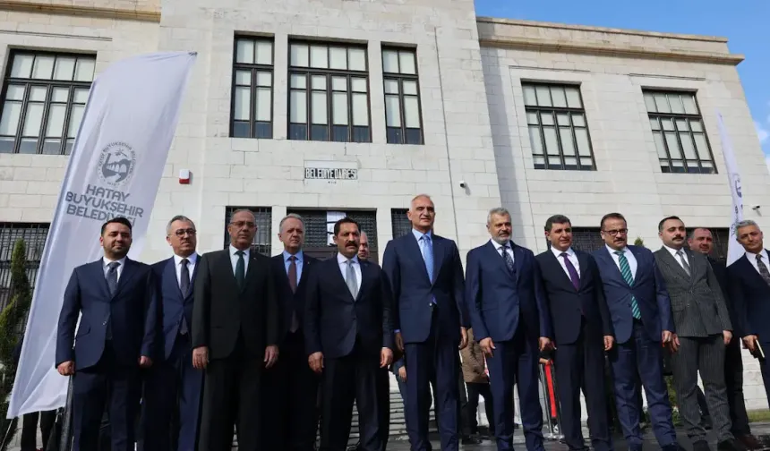 Bakan Ersoy Hatay’da Önemli Açıklamalarda Bulundu!