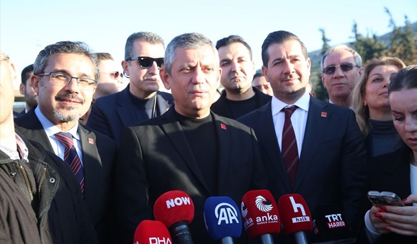 “CHP Lideri Özel: Hatay’ı Bir Daha Kaybetmemek Üzere Geri Alacağız”