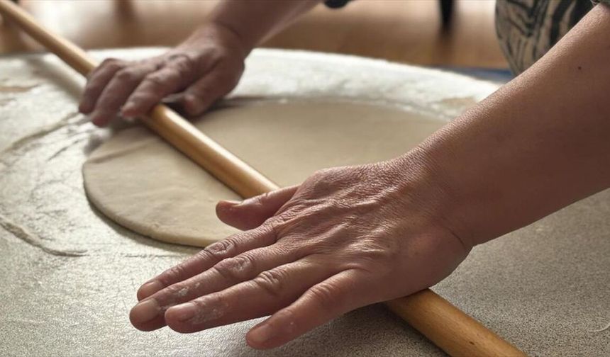 Çorum'da ev hanımları ramazana imece usulü hazırlanıyor