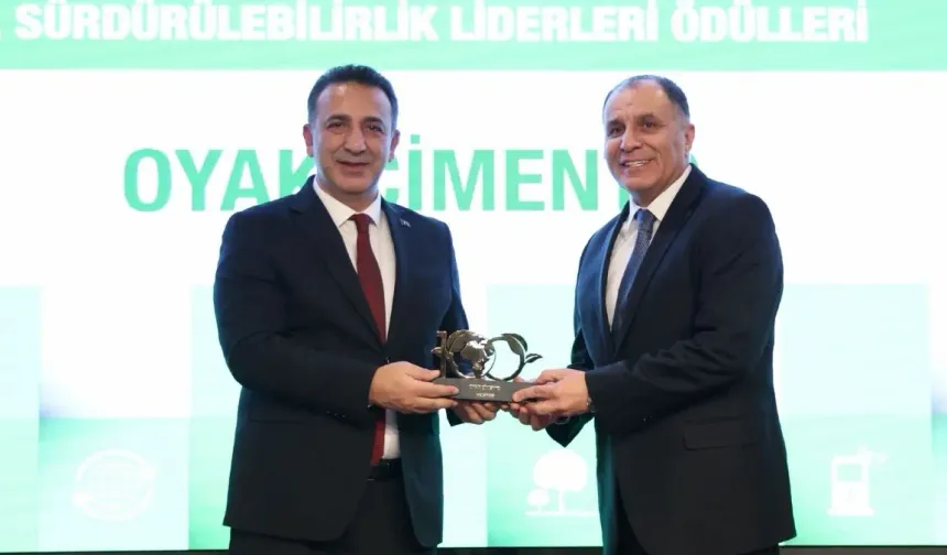 OYAK Çimento’ya “Sürdürülebilirlik Liderleri” Ödülü