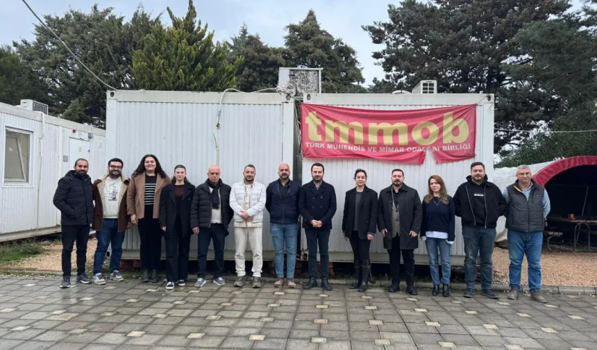 Hatay Mimarlar Odası’nda Yeni Dönem Başladı