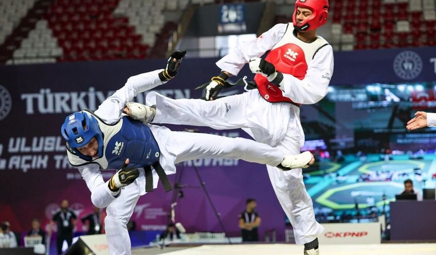 13. Uluslararası Türkiye Açık Tekvando Turnuvası, Antalya'da sona erdi