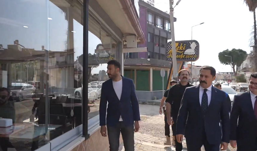 Vali Masatlı Arsuz’da Kapı Kapı Esnaf Ziyaretinde