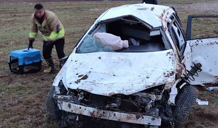 Afşin-Göksun karayolunda kaza: 2 yaralı