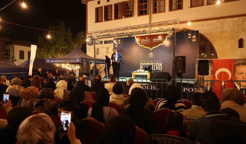 Antakya'da Ramazan Etkinliklerine Yoğun Katılım