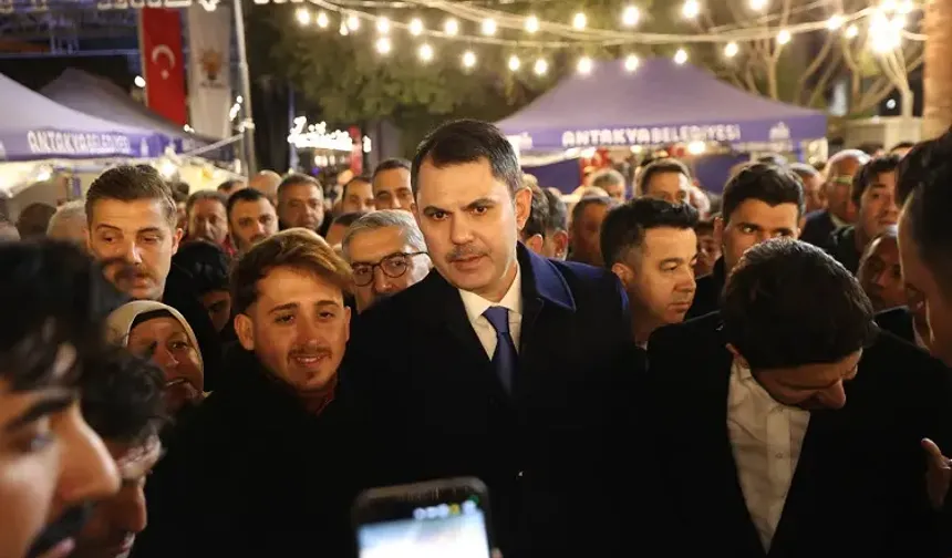 Bakan Kurum’dan Hatay’a Güç Mesajı