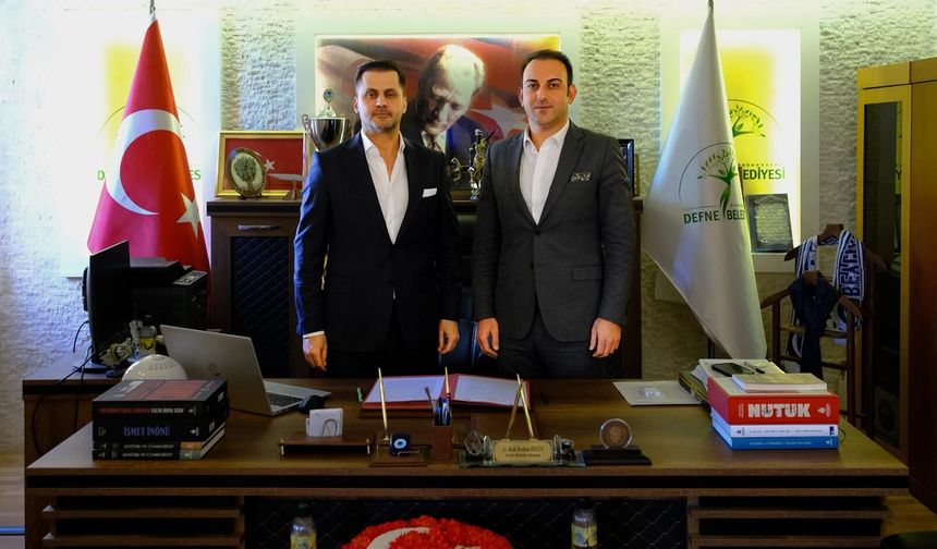 Defne’ye Kültür ve Sanat Merkezi Müjdesi: Protokol İmzalandı