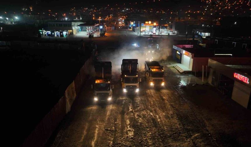 HBB ve Antakya Belediyesi Asfalt Çalışmalarını Başlattı!