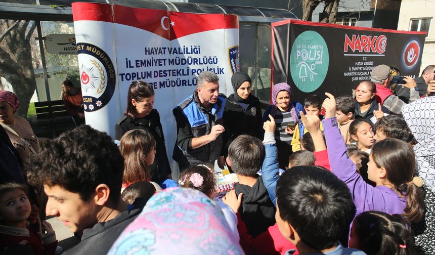 Hatay'da Bağımlılıkla Mücadele Etkinliği Gerçekleştirildi