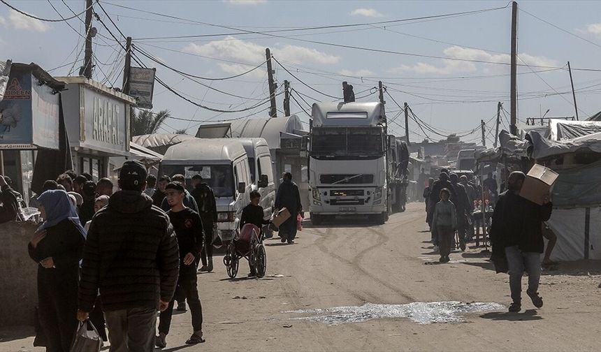 İsrail, İran savaşı sonrası Gazze'ye insanı yardım ve gıda sevkiyatını yüzde 10'a düşürdü